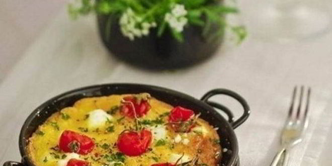 Рецепт фриттаты с помидорами