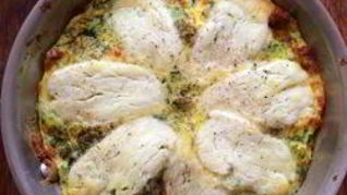 Рецепт Фриттаты с сыром и кабачком