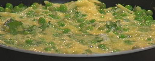 Шаг 8: фриттаты с зеленым горошком и картофелем