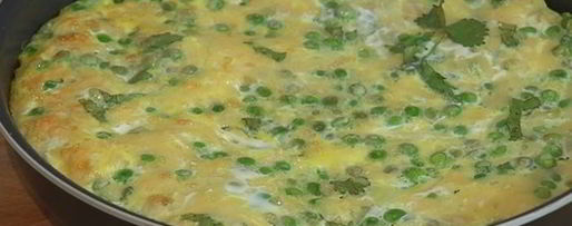 Шаг 9: фриттаты с зеленым горошком и картофелем