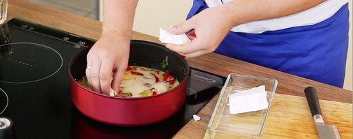 Шаг 8: фриттаты со сладким перцем и фетой