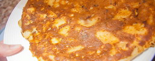 Шаг 4: испанского омлета