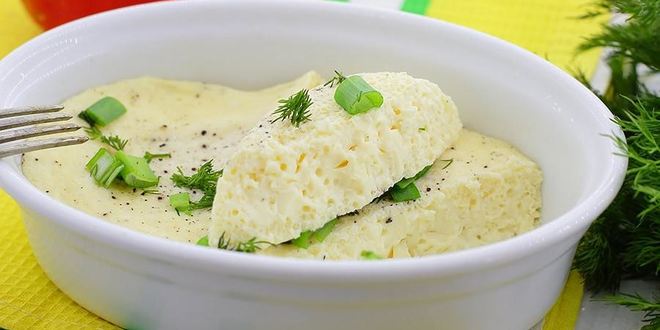 Рецепт омлета на пару в мультиварке