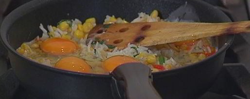 Шаг 6: омлета по-мексикански