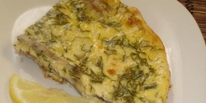 Рецепт омлета рыбного