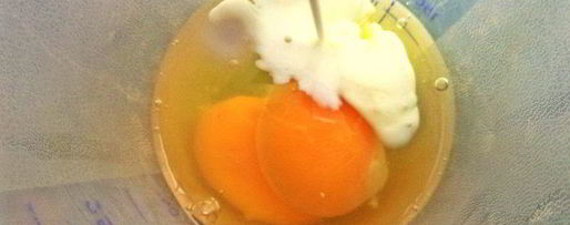 Шаг 1: омлета с гречневым цветком