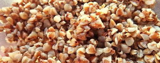 Шаг 4: омлета с гречневым цветком