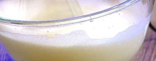 Шаг 8: омлета с грибами, руколой и голубым сыром