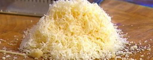 Шаг 9: омлета с грибами, руколой и голубым сыром