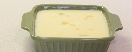 Шаг 4: омлета с молоком в духовке пышный