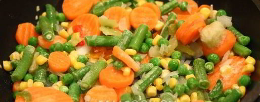 Шаг 5: омлета с овощами в духовке