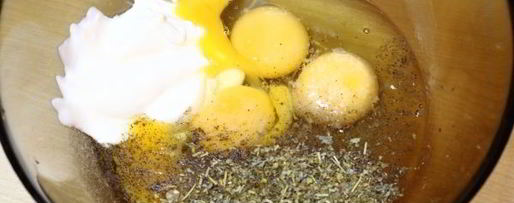 Шаг 9: омлета с овощами в духовке