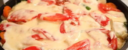 Шаг 11: омлета с овощами в духовке