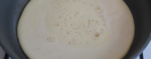 Шаг 3: омлета с сыром и грибами