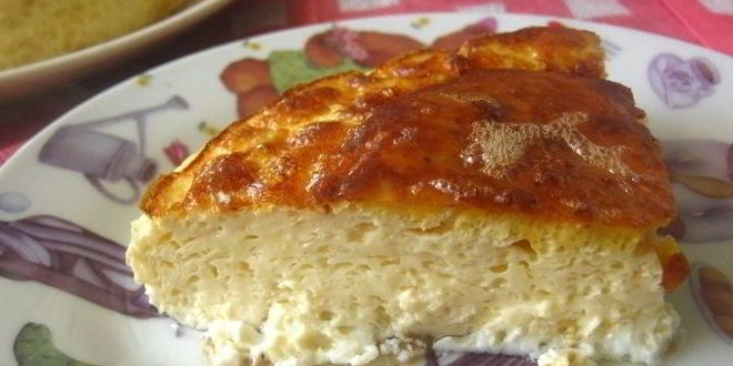 Рецепт омлета с сыром в духовке