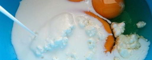 Шаг 7: омлета со щавелем