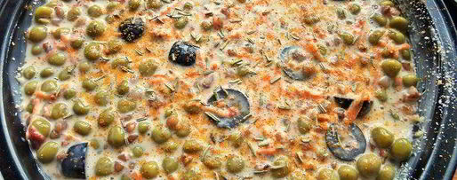 Шаг 10: омлетов с гречкой и маслинами