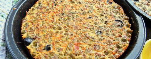 Шаг 11: омлетов с гречкой и маслинами