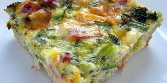 Рецепт овощного омлета