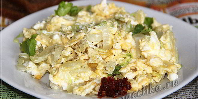 Рецепт пекинского омлета