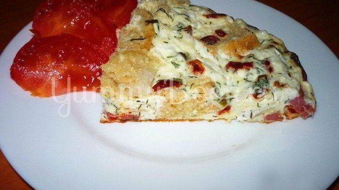 Рецепт Сытного омлета из мультиварки