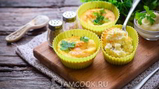 Рецепт Воздушного омлета в духовке