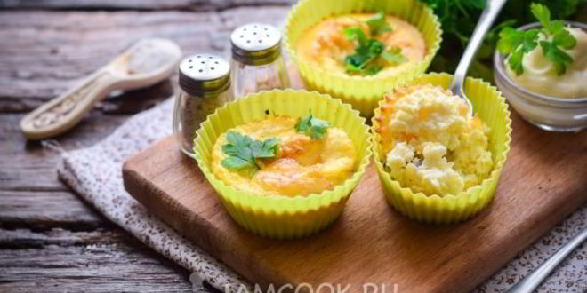 Рецепт воздушного омлета в духовке