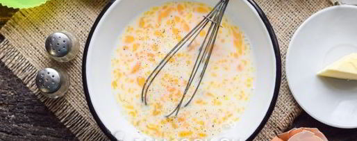 Шаг 5: воздушного омлета в духовке