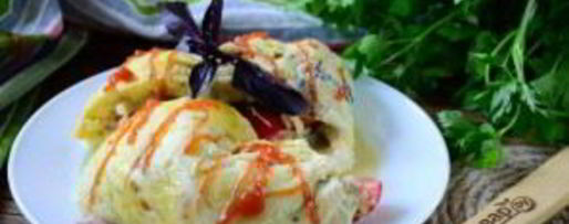 Шаг 7: воздушного омлета в пакете