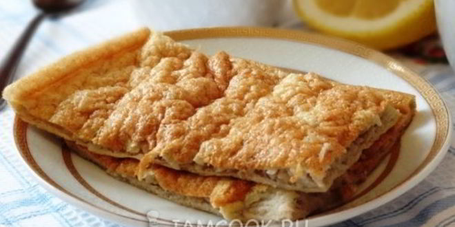 Рецепт яблочного омлета