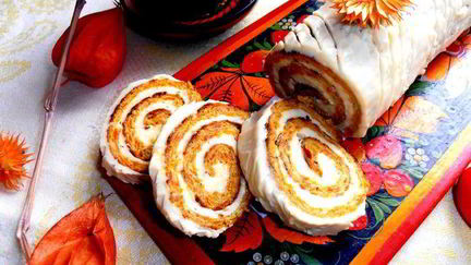 Рецепт Овощного рулета-закуски без муки