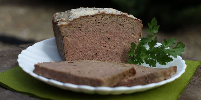 Рецепт домашнего мясного паштета с печенью