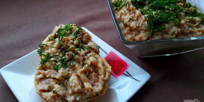 Рецепт форшмака — паштета из сельди