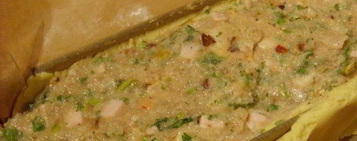 Шаг 10: куриного паштета с фисташками, запеченный в тесте