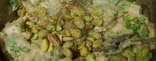 Шаг 7: куриного паштета с фисташками, запеченный в тесте