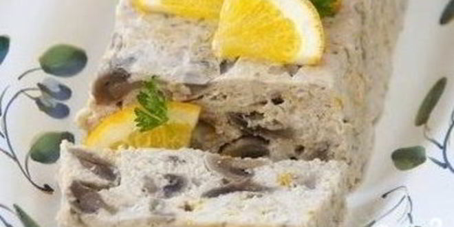 Рецепт куриного паштета с грибами