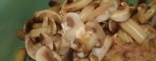 Шаг 2: куриного паштета с грибами