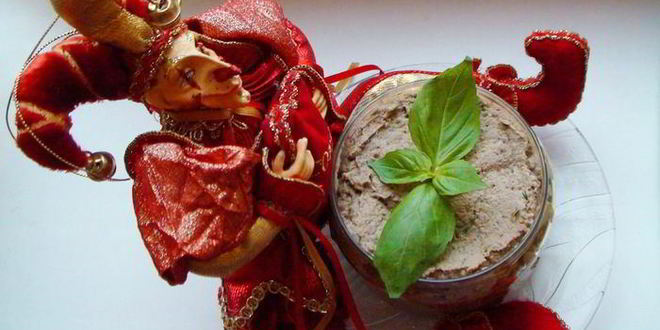 Рецепт куриного паштета с каштанами