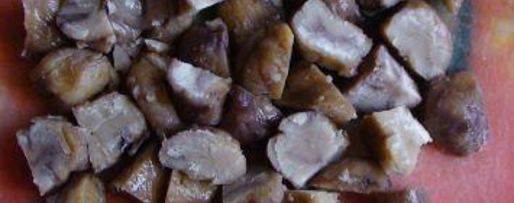 Шаг 2: куриного паштета с каштанами