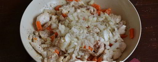 Шаг 2: куриного паштета