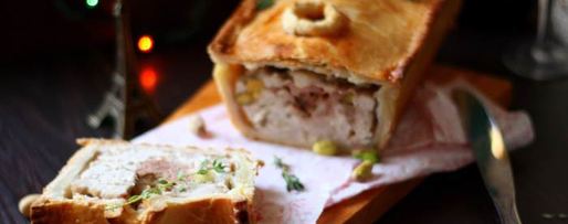 Шаг 11: мясного пирога паштет в коре