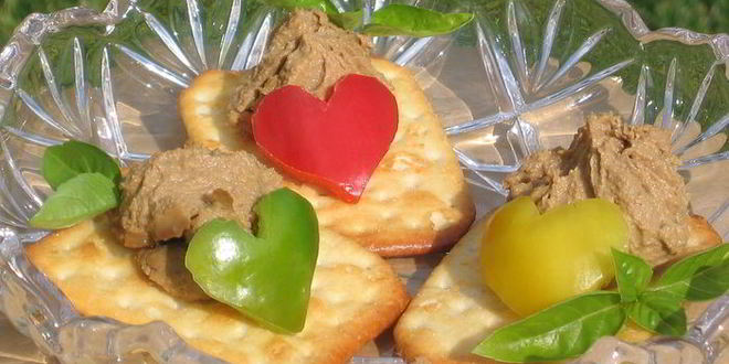 Рецепт нежного паштета из печени индейки