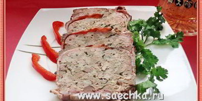 Рецепт паштета для настоящих мужчин