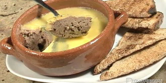 Рецепт паштета домашнего из куриной печени