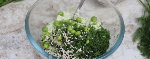 Шаг 6: паштета из авокадо и творога