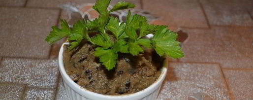 Шаг 5: паштета из баклажана