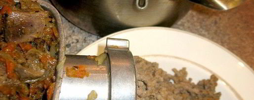 Шаг 1: паштета из говяжей печени