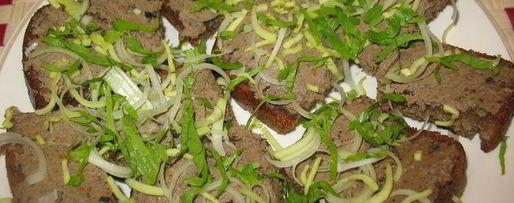 Шаг 3: паштета из говяжей печени