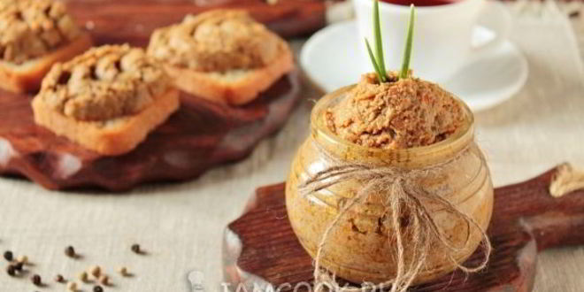 Рецепт паштета из говяжьей печени с морковью