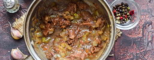 Шаг 5: паштета из говяжьей тушенки